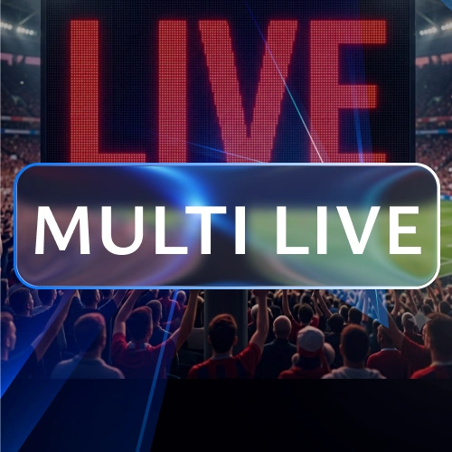 Sigue múltiples eventos deportivos simultáneamente y realiza apuestas en vivo con la función Multi Live de 1win.