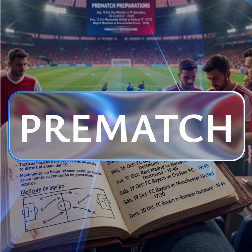 Explora la completa línea de apuestas deportivas prematch para planificar tus jugadas con anticipación en 1win.