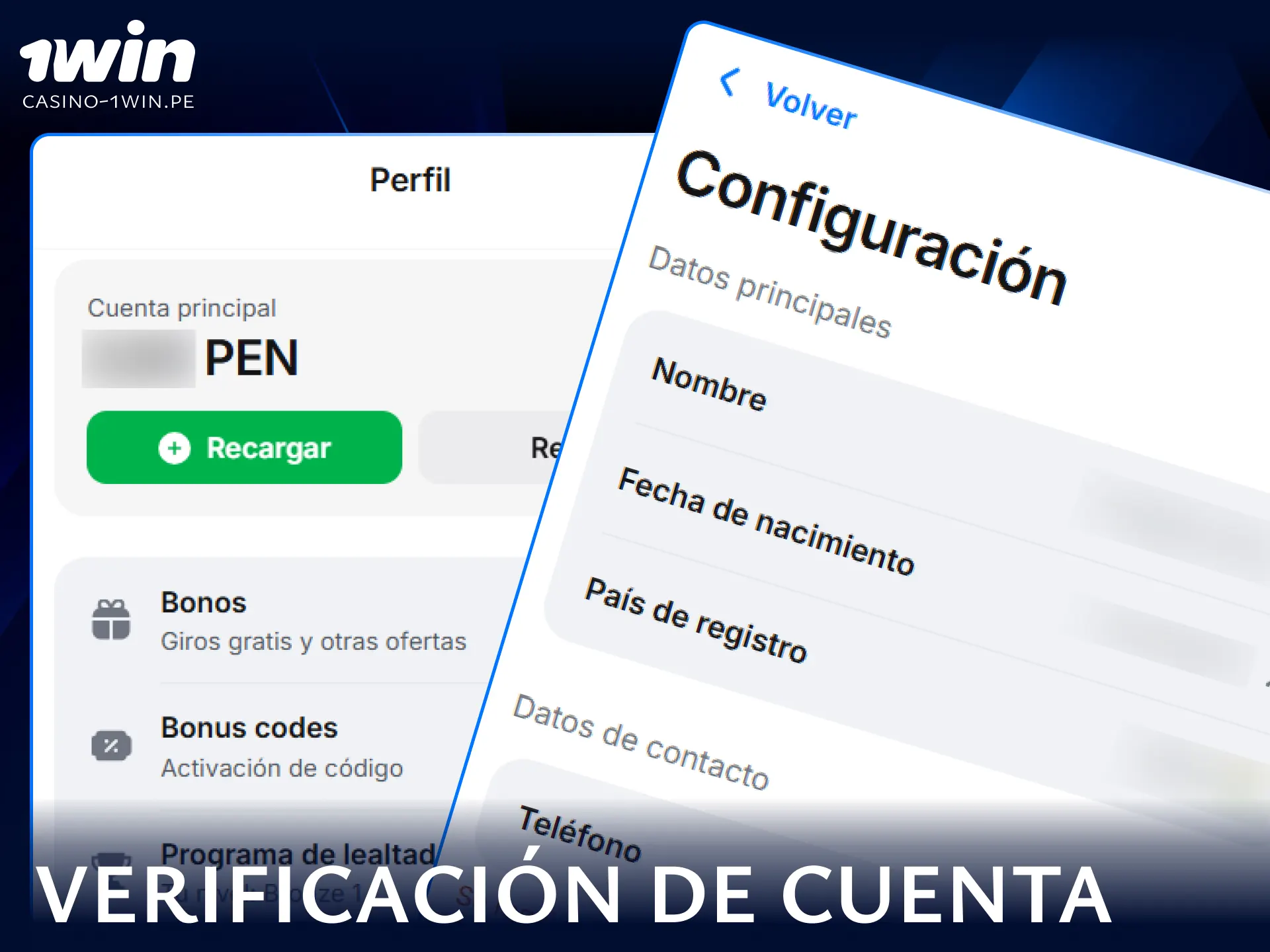 Aprende cómo completar el proceso de verificación de identidad de tu cuenta en 1win.
